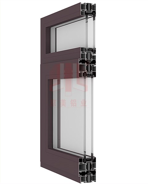 京美55、60、65、70、75斷橋平開窗型材