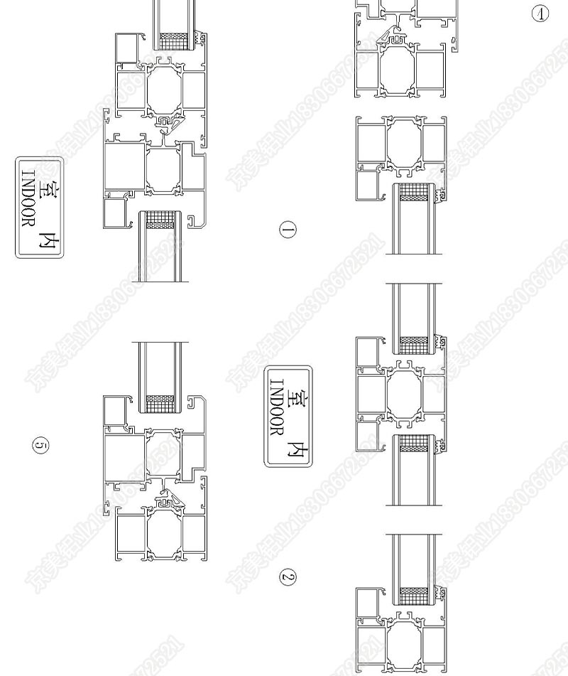 65斷橋內(nèi)開窗節(jié)點圖02